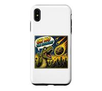 Oh No The Economy Funny T. Rex Dinosaur Meme Case for iPhone XS Max