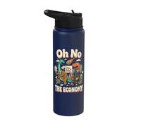 Oh No The Economy Stainless Steel Insulated Water Bottle