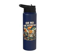 Oh No The Economy Stainless Steel Insulated Water Bottle