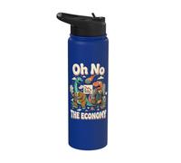 Oh No The Economy Stainless Steel Insulated Water Bottle