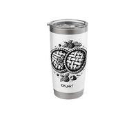 Oh Pie! Japanese Word Play as Oppai Means Breasts. Stainless Steel Insulated Tumbler