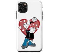 Oh Popeye The Sailor Man Olive Oyl Love Valentine's Day Case for iPhone 11 Pro Max
