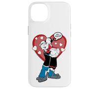 Oh Popeye The Sailor Man Olive Oyl Love Valentine's Day Case for iPhone 14 Plus