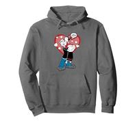Oh Popeye The Sailor Man Olive Oyl Love Valentine's Day Pullover Hoodie