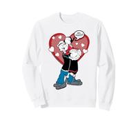 Oh Popeye The Sailor Man Olive Oyl Love Valentine's Day Sweatshirt
