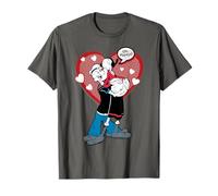 Oh Popeye The Sailor Man Olive OYL Love Valentine's Day T-Shirt