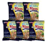OH! RICEY Phnom Penh Style Instant Rice Noodles Vermicelli 71g (Pack of 5)