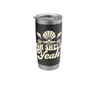 Oh Shell Yeah! Stainless Steel Insulated Tumbler