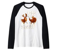 Oh Snap Funny Thanksgiving Turkey Day Friendsgiving Raglan Baseball Tee