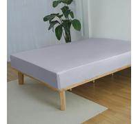 Oh So Bamboo Fitted Bedsheet - 100% Organic Bamboo Viscose Breathable Cool Super Soft & Smooth - Luxurious Comfort for a Restful Sleep - Eco-Friendly & Hypoallergenic - Harbour Mist 140x200 cm