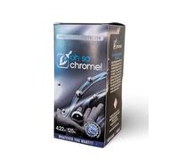 OH SO CHROME! - Professional Ceramic and Surface Chrome Mirror Effect and Metalizer Solution 125cc, Liquid Chrome Paint, Silver Mirror Paint for Metal, Covers 5 Square Meters