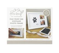 Oh So Precious Paw Print Ink Pad & Photo Frame 1 Photo Frame
