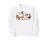 Oh So Spooky Funky Retro Groovy Cute Halloween Sweatshirt