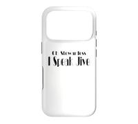 Oh Stewardess I Speak Jive - Funny Movie Quote Case for iPhone 17 Pro