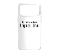 Oh Stewardess I Speak Jive - Funny Movie Quote Case for iPhone 17 Pro Max