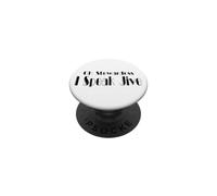 Oh Stewardess I Speak Jive - Funny Movie Quote PopSockets Adhesive PopGrip