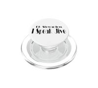 Oh Stewardess I Speak Jive - Funny Movie Quote PopSockets PopGrip for MagSafe