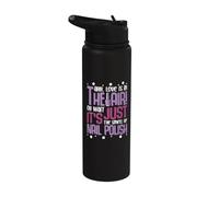 Oh Wait its just the Smell of Nail Polish Stainless Steel Insulated Water Bottle