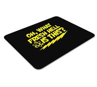 Oh, What Fresh Hell Is This? Funny Mousemat Office Rectangle Mouse Mat Funny Desk Mousepad Computer PC Mouse Pad