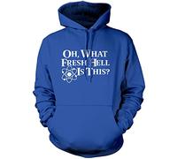 Oh What Fresh Hell is This Unisex Hoodie - Blue X-Large