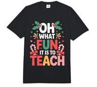 Oh What Fun It is is to Teach Teacher Educator Class - Comfort Colors Adult Heavyweight T-Shirt