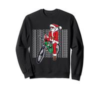 Oh What Fun It To Ride Mountain Bike Christmas Funny MTB Sweatshirt