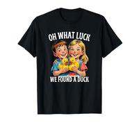 Oh What Luck We Found A Duck Kids Hunting for Cruise Ducks T-Shirt