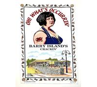 Oh What's Occurrin' Tea Towel, Barry Island, Gavin and Stacey