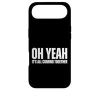 Oh Yeah, It’s All Coming Together Large White Text Design Case for iPhone Air