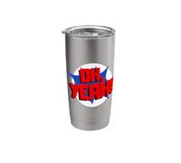 Oh yes, Design for Optimistic People. Oh Yeah! Stainless Steel Insulated Tumbler