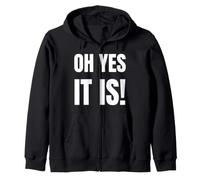 Oh Yes It Is! Matching Pantomime Costume Zip Hoodie
