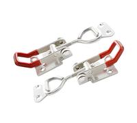 Ohamtes 2PCS 304 Stainless Steel Type 4002, 180KG 400 lbs Clamping Force, Case Latch, Adjustable Toggle Latch Clamp, Heavy Duty Toggle Latch Clamp, Handle Toggle Latch Clamp