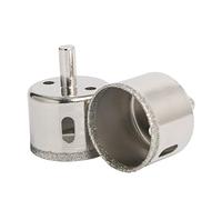 Ohamtes 2Pcs cutting diameter 45mm(1-13/16") diamond drill bits, hollow drill bits, hole saw diamond bits, suitable for opening holes in glass, ceramics, marble and other materials