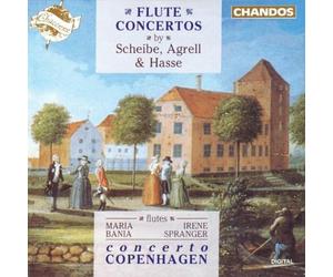 ohan Agrell^Johann Adolph Scheibe^Johann Hasse - Flute Concertos by [CD]