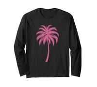 Ohana Means Family Hawaii Summer Palm Trees Beach Long Sleeve T-Shirt