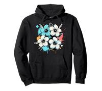 Ohana Means Family Hawaii Summer Palm Trees Beach Pullover Hoodie
