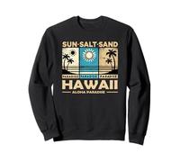 Ohana Means Family Hawaii Summer Palm Trees Beach Sweatshirt