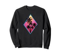 Ohana Means Family Hawaii Summer Palm Trees Beach Sweatshirt