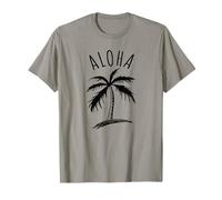 Ohana Means Family Hawaii Summer Palm Trees Beach T-Shirt