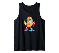 Ohana Means Family Hawaii Summer Palm Trees Beach Tank Top