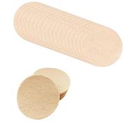 OHAOLYLE Coffee Filter Paper Unbleached Replacement Round Paper Filter for Espresso Makers (400Pcs,Brown)