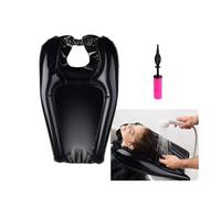 OHAOLYLE Inflatable Hair Washing Basin, Tray with Headrest, Portable Hair Washing Aid for Injured, Disabled, Elderly, Kids