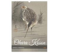 Ohara Koson - Feathered beauties UK-Version (Wall Calendar 2026 DIN A3 Portrait), CALVENDO 12 Month Wall Calendar