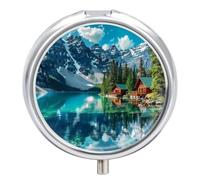 Ohara Lake Yoho National Park Pill Case Travel Medicine Organizer Box