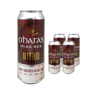 O'Hara's Irish Red Nitro Stout Pack, 4 x 440 ml