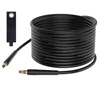 OHAYORI 15 M Pressure Washer Hose Replacement Hose for Karcher K2 K3 K4 K5 K6 K7, 180Bar Jet Wash Extension Hose with Click Type Plug Quick Connect