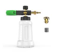 OHAYORI Snow Foam Lance Compatible with Bosch Aquatak/Black &Decker/Norse/Neo Foam Cannon Adjustable 1L Bottle Soap Dispenser with Upgraded Nozzle Foam Jet Foamer for Pressure Washer