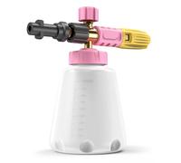 OHAYORI Snow Foam Lance for Karcher K2 K3 K4 K5 K6 K7 Pressure Washer, Replacement Foam Cannon Upgraded Connect & Wide Neck Soap Dispensal Adjustable Spray Nozzle, 1L Foam Gun Attachment