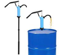 ohbien Lever Barrel Pump Hand, Adjustable Telescopic Siphon Lever Action Drum Pump with No-Slip Handle Manual Lever Transfer Pump for Transfering Water Oil Diesel Kerosene Lubricating Oil