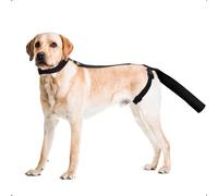 OHCOZZY Adjustable Dog Tail Protector for Wounds, Tail Cover Recovery Sleeve for Medium and Large Dogs, Anti Licking(L,Black)